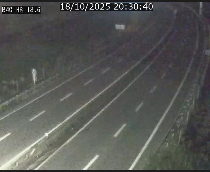 Webcam sur la route de liaison entre Micheville et Esch-Belval à la frontière entre le Luxembourg et la France. Vue orientée vers la Lorraine.
