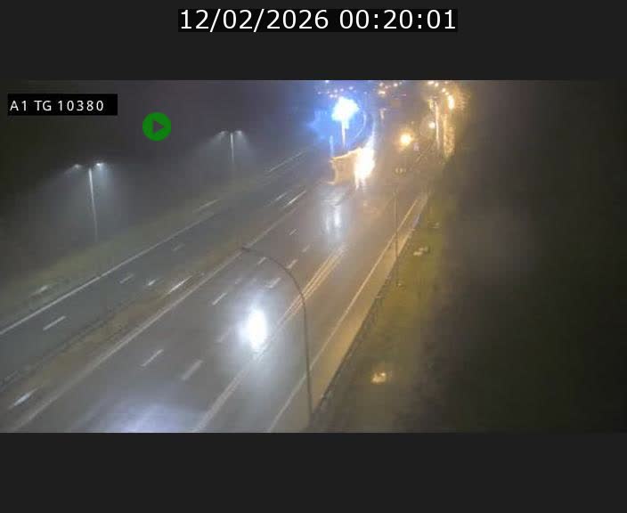 Traffic live webcam Luxembourg Senningerberg - A1 direction Luxembourg Kirchberg - BK 10.3