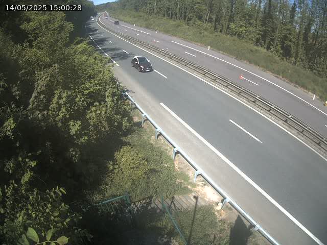 Caméra autoroute France - N52, Crusnes vers Belgique, Luxembourg