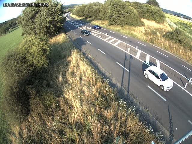 Caméra autoroute France - N52, Mont-saint-Martin vers Luxembourg
