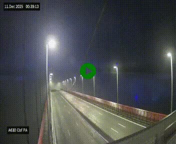 Webcam autoroute sur le périphérique de Bordeaux (A630) au nord de la ville. Caméra située sur le Pont d'Aquitaine.
