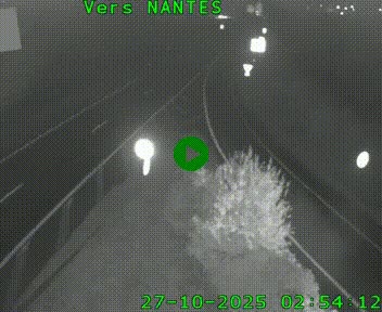 Webcam N147 au nord de Poitiers et à la jonction avec la A10