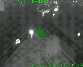 Webcam N147 au nord de Poitiers et à la jonction avec la A10