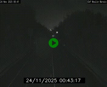 Webcam sur le périphérique de Nantes (N844) entre la Porte de Saint-Luce et la Porte d'Anjou, à l'est de la ville