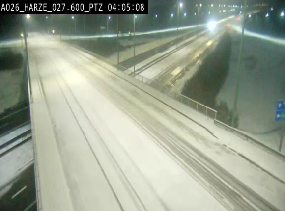 Caméra autoroute Belgique - Sougné-Remouchamps,E25 direction Luxembourg