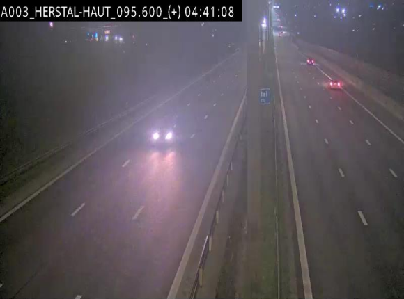 Webcam autoroute Belgique - Herstal - E40 direction Aix-la-Chapelle - BK 97