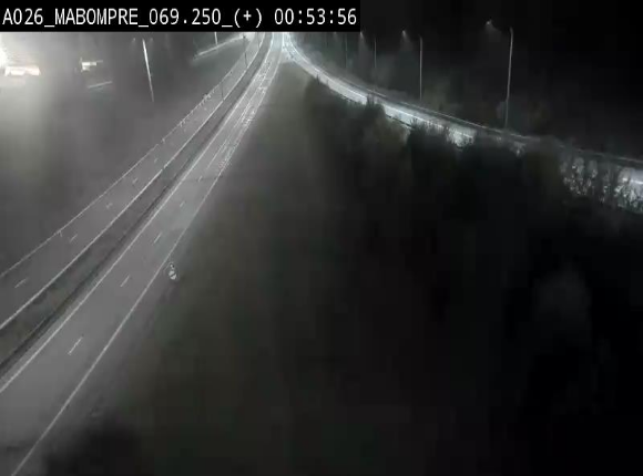 Webcam E25 (A26) à Mabompré. Vue orientée vers le Luxembourg