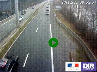 Webcam sur la nationale N90 à Gilly-sur-Isère, en direction et à proximité d'Albertville