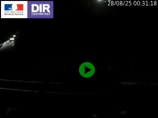 Webcam traffic à Grenoble-sud sur l'autoroute A480. Vue orientée vers l'entrée et la sortie de Grenoble