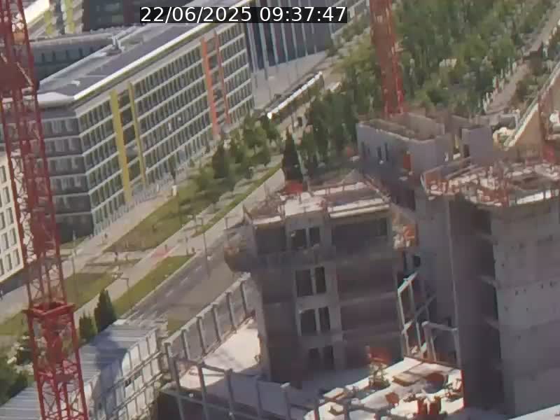 Webcam sur l'avenue John Fitzgerald Kennedy (N51) avec vue orientée vers le Findel