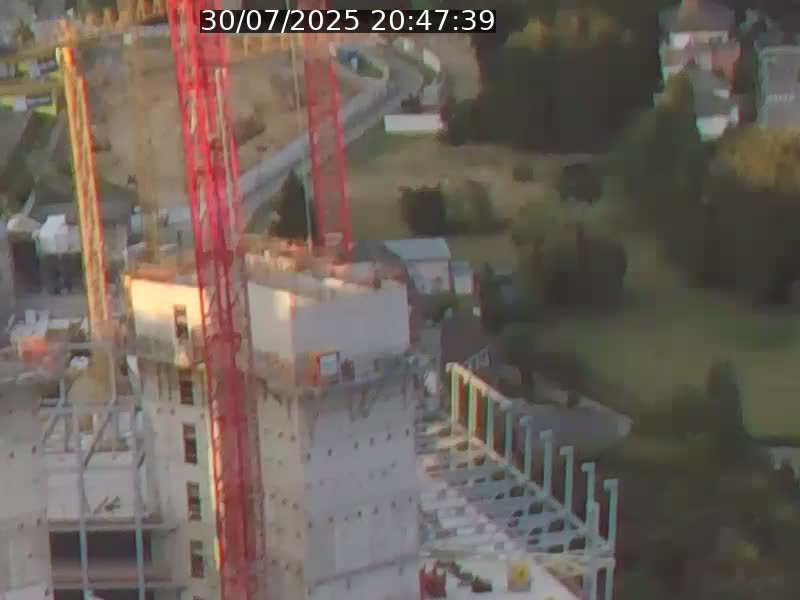 Webcam sur l'avenue John Fitzgerald Kennedy (N51) avec vue orientée vers le Findel