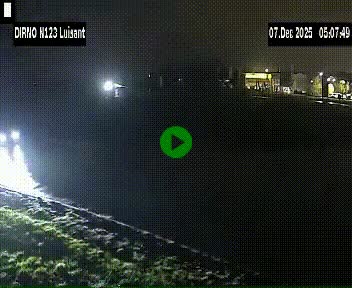 Webcam en périphérie de Chartres sur la N123, à hauteur de Luisant. Vue orientée vers Chartres