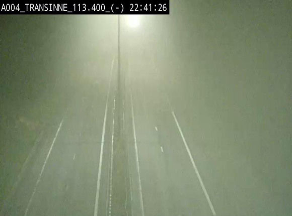 Caméra trafic E411 (A4) - Transinne direction Namur - BK 113.425