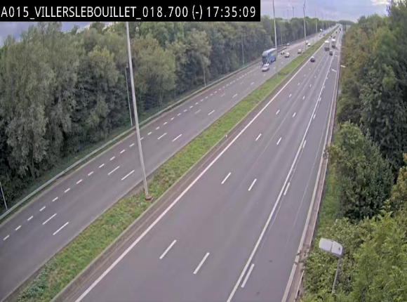 Webcam autoroute Belgique - Villers-le-Bouillet - E42 direction Liège - BK 18.7