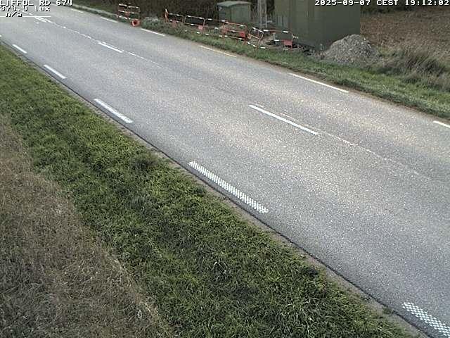 Webcam à Liffol-le-Grand dans le département des Vosges sur la D674 en direction de la Haute-Marne