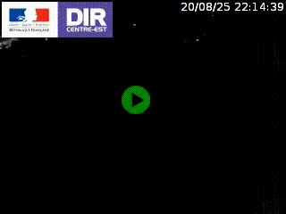 Caméra sur la Nationale 90 (N90) à La Léchère, en direction et à proximité d'Albertville