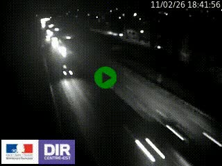 Webcam routière à Le Chambon-Feugerolles sur la RN88 entre Firminy et Saint-Etienne