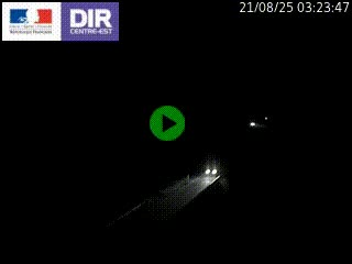 Caméra trafic à Meylan sur la Rocade-Sud de Grenoble en direction d'Aix-en-Provence