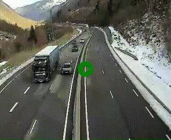 Webcam L'Hospitalet-près-l'Andorre sur N20, en direction d'Andorre