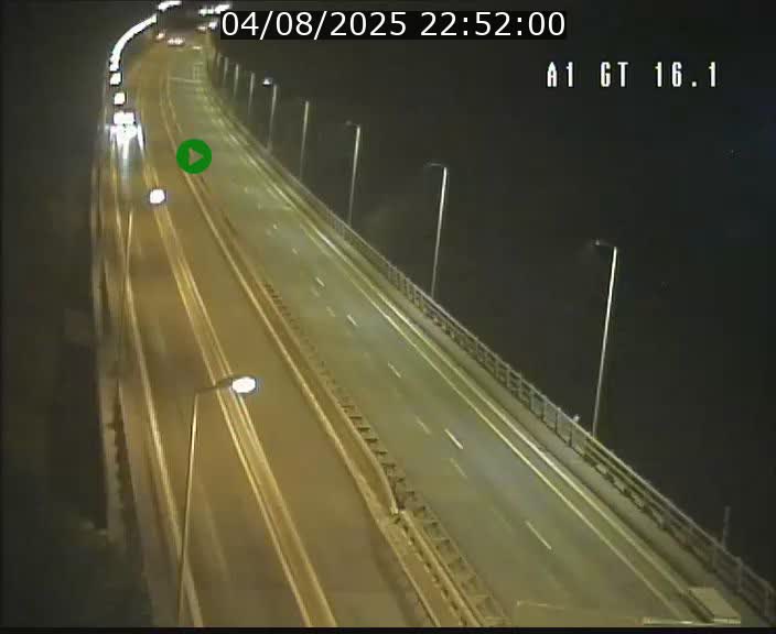 Traffic live webcam Luxembourg Niederanven - A1 direction Allemagne - BK 16.1