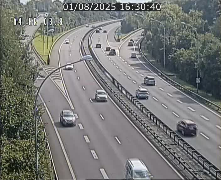 Webcam traffic A4 Luxembourg - BK 3.8 - Leudelange (direction Esch sur Alzette)
