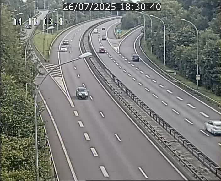Webcam traffic A4 Luxembourg - BK 3.8 - Leudelange (direction Esch sur Alzette)