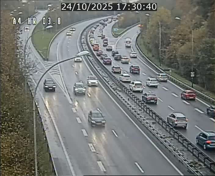 Webcam traffic A4 Luxembourg - BK 3.8 - Leudelange (direction Esch sur Alzette)