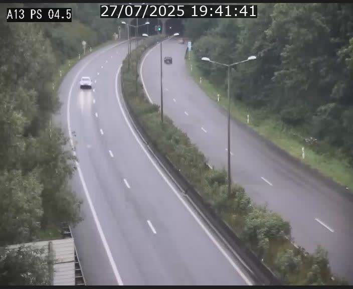 Traffic live webcam Luxembourg Differdange - A13 direction Esch-sur-Alzette - BK 4.5