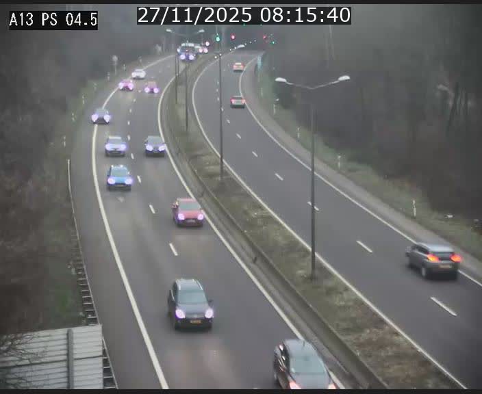 Traffic live webcam Luxembourg Differdange - A13 direction Esch-sur-Alzette - BK 4.5
