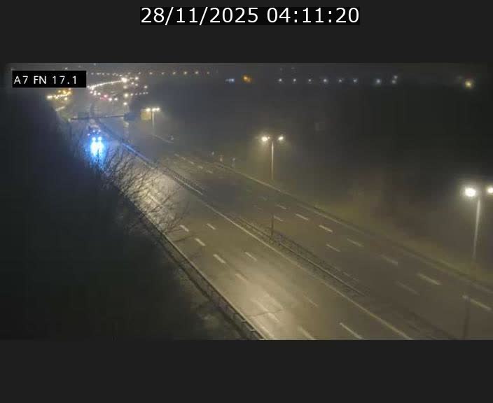 Caméra trafic Luxembourg - A7, Merscherbierg direction Mersch