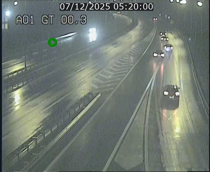 Traffic live webcam Luxembourg Croix de Gasperich - A1 direction Kirchberg - BK 0.3