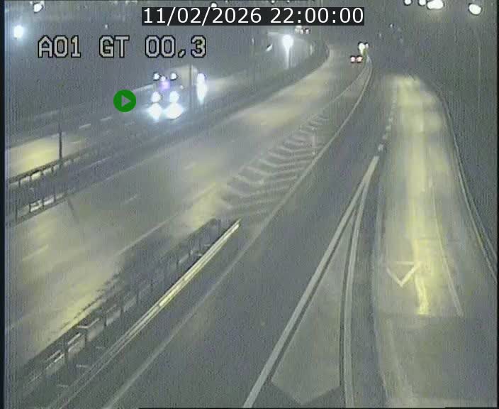 Traffic live webcam Luxembourg Croix de Gasperich - A1 direction Kirchberg - BK 0.3