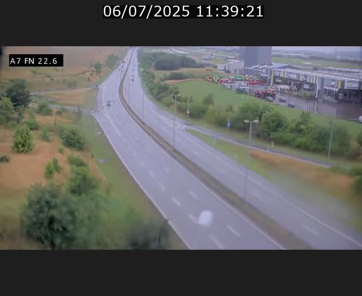 Caméra trafic Luxembourg - A7, Colmar-berg direction Mersch