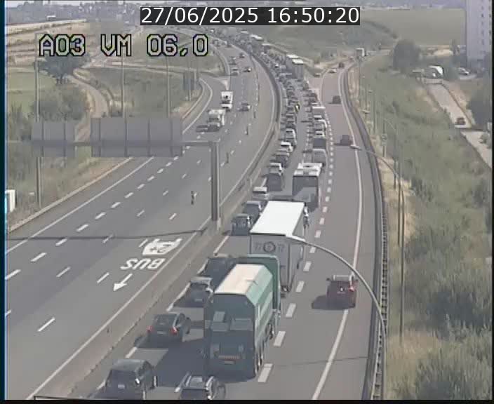 Traffic live webcam Luxembourg Aire de Berchem - A3 - BK 6 - direction France