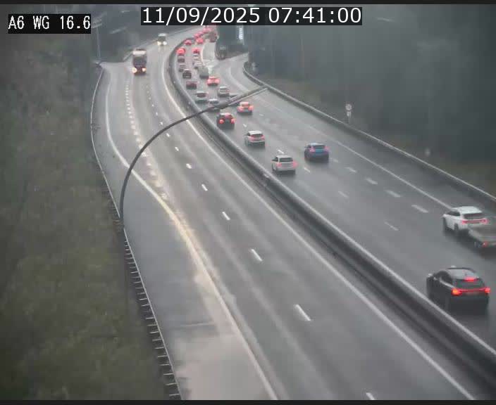 Traffic live webcam Luxembourg Aire de Capellen - A6 - BK 16.6 - direction Luxembourg/France/Allemagne