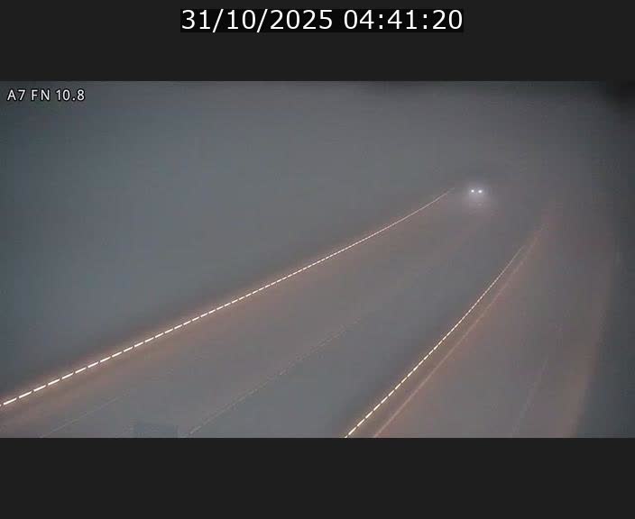 Caméra trafic Luxembourg - A7, Tunnel Gousselerbierg, sortie sud, direction rond-point Lorentzweiler (BK 10.8)