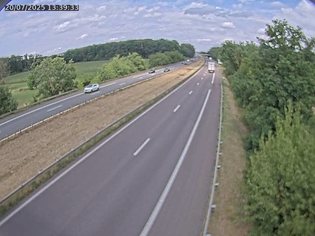 Caméra autoroute France - A31, Fey direction Metz