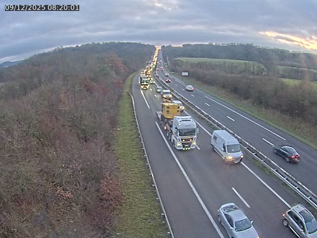 Caméra autoroute France - A33, Saint-Nicolas-de-Port direction Lunéville