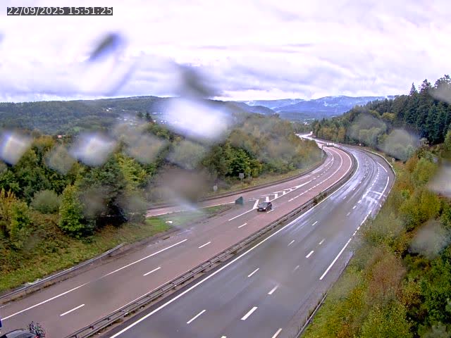 Caméra autoroute France - N57, Côte de la demoiselle direction Remiremont