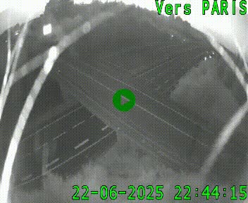 Clone of Caméra routière sur l'autoroute A20 au nord de Limoges, à la jonction avec la N520. Vue orientée vers Paris