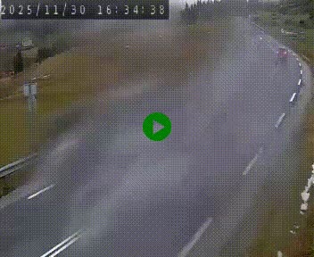 Webcam routière au niveau du col de la Chavade en Ardèche, sur la N102 à 1266 mètres d'altitude