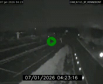 Webcam sur la N165 à hauteur de Hennebont, au nord de Lorient