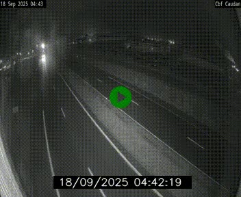 Webcam sur la N165 à hauteur de Caudan, dans le Morbihan.