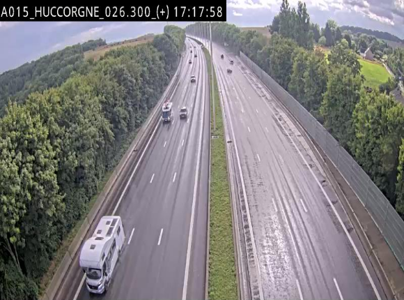 Webcam autoroute Belgique - Viaduc de Huccorgne - E42 