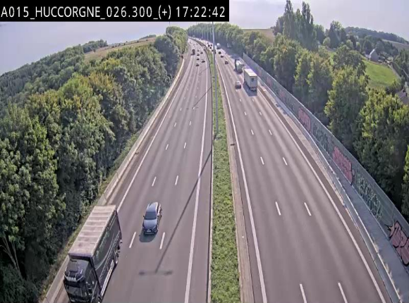 Webcam autoroute Belgique - Viaduc de Huccorgne - E42 