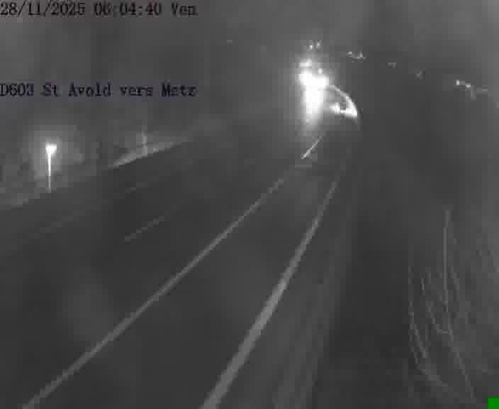 Clone of Webcam sur la D603 située à proximité de Saint-Avold. Vue orientée vers Metz