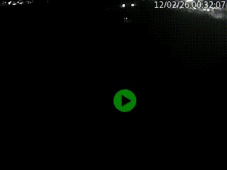 Caméra autoroute à la jonction entre l'A7 et la D301 (Boulevard urbain Sud de Lyon) à Feyzin, au sud de Lyon. Vue orientée vers Mions