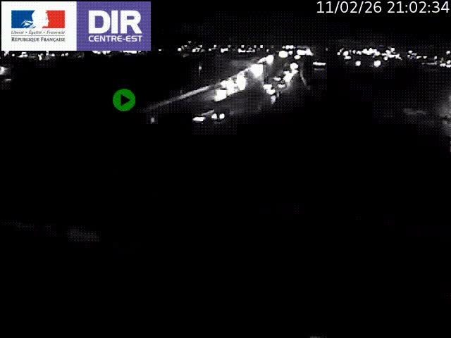 Webcam autoroute sur A450 à Pierre-Bénite en direction de Lyon et de l'autoroute A7