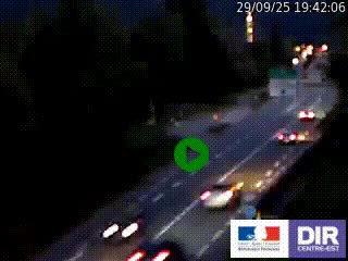 Webcam info trafic à proximité de Vizille sur la N85, au niveau du point de vue du Saut du Moine à Champagnier