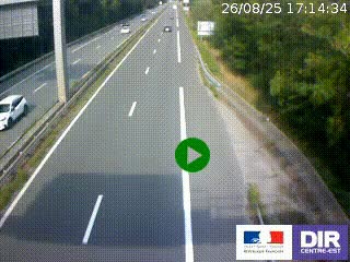 Webcam sur la nationale N90 à Gilly-sur-Isère, en direction et à proximité d'Albertville